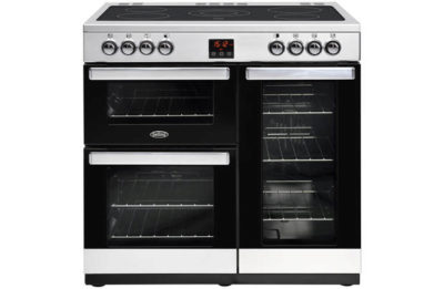 Belling Cookcentre 90E Electric Range Cooker-Stainless Steel Belling Cookcentre 90E Electric Range Cooker-Stainless Steel